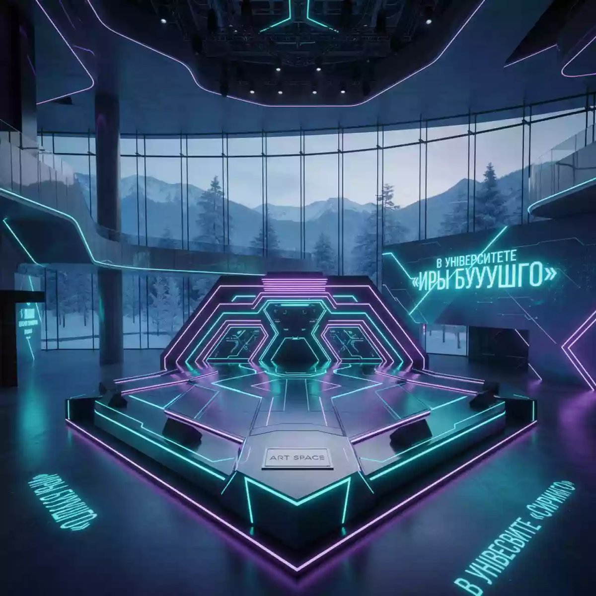 Аренда Сцена 6х5 м в Университете «Сириус» — ART SPACE