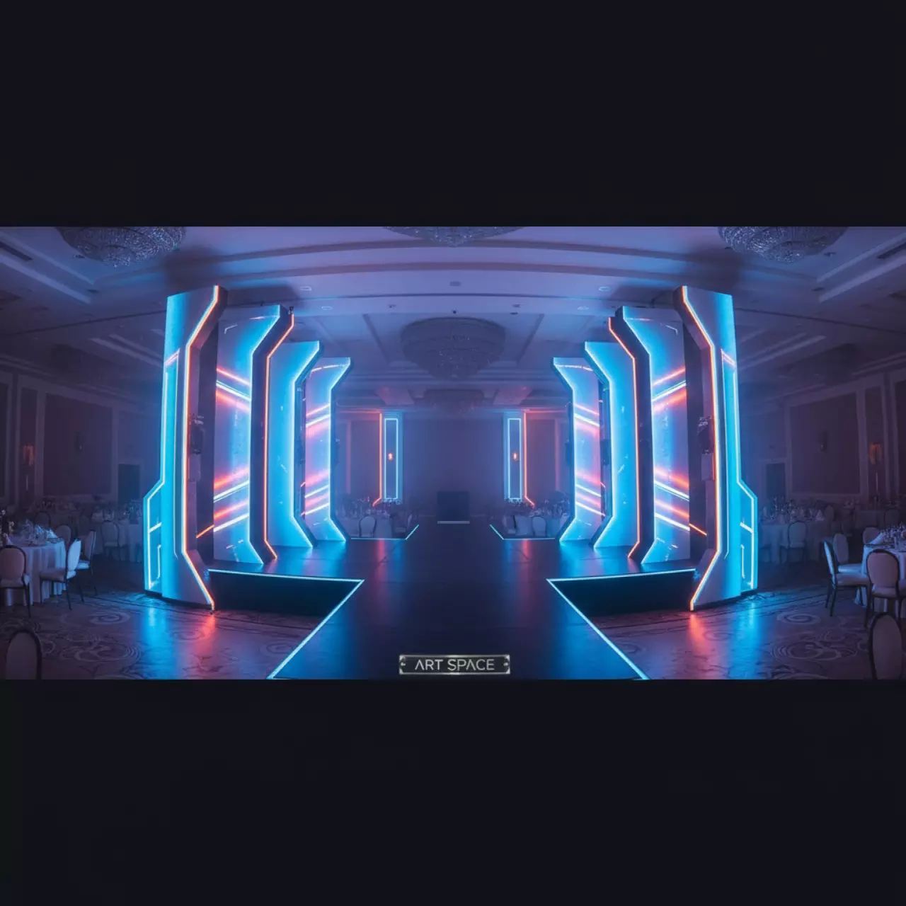 Аренда Сцена 9х7 м с порталами в Mercure Сочи Центр — ART SPACE