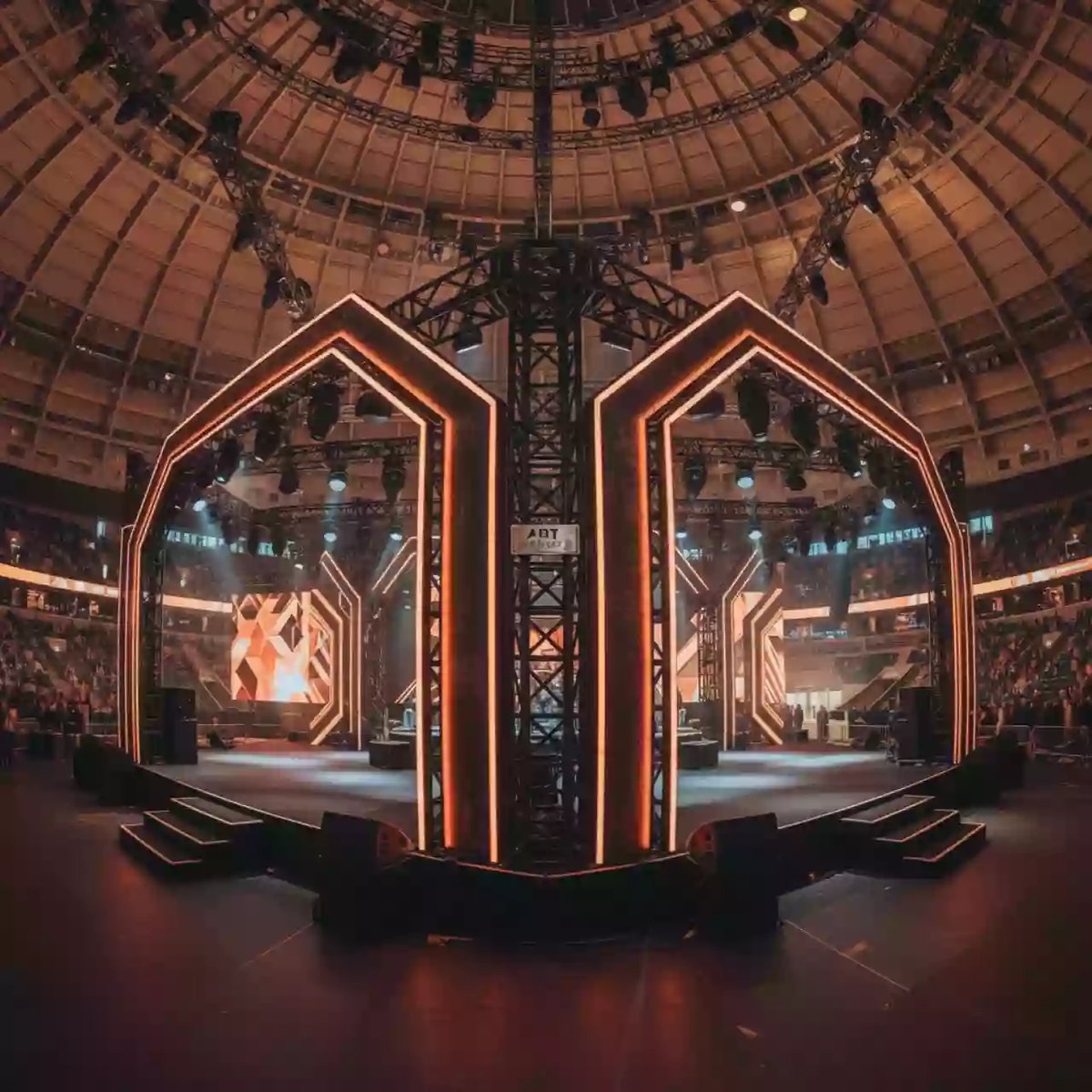 Аренда Сцена для помещений в ледовой арене «Шайба» — ART SPACE