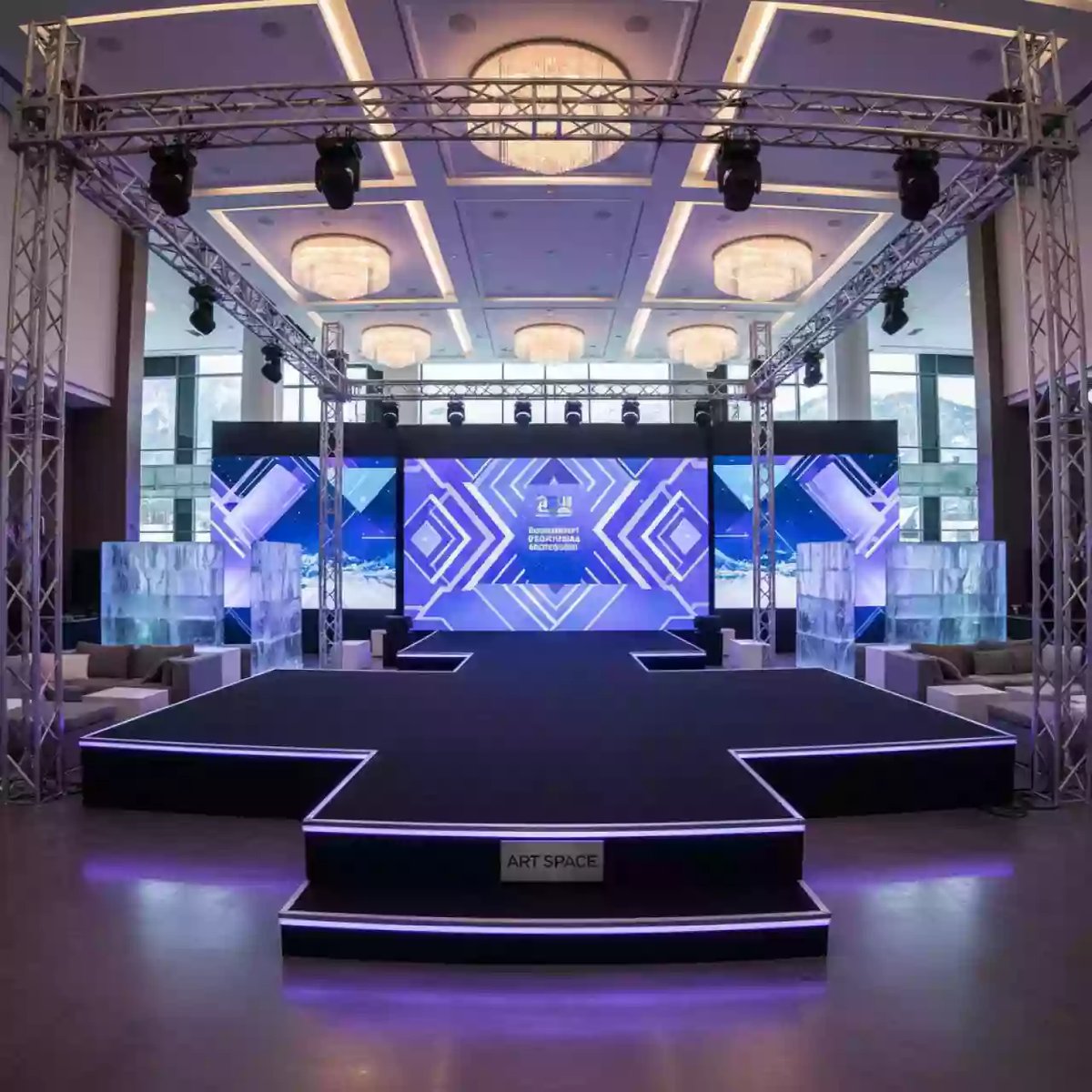 Аренда Сцена и подиумы в Гранд Отель Поляна — ART SPACE