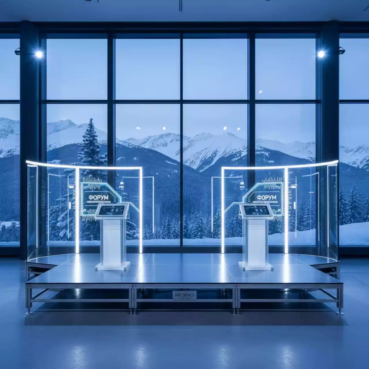 Аренда Сцена мобильная 4х2 м в Novotel Resort — ART SPACE