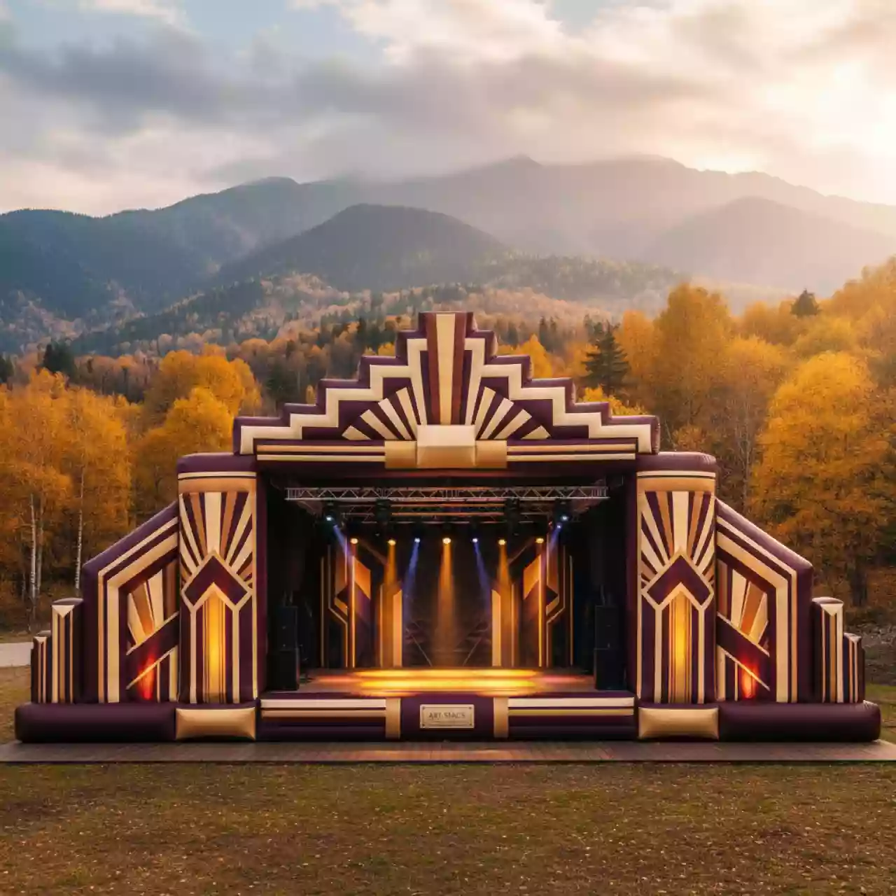 Аренда Сцена надувная в Rixos Krasnaya Polyana — ART SPACE