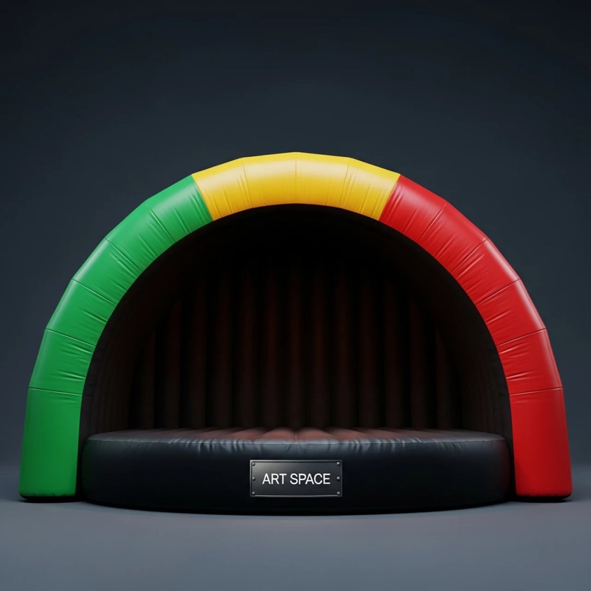 Аренда Сцена ракушка надувная Триколор 6х3 на теплоходе «Дагомыс» — ART SPACE