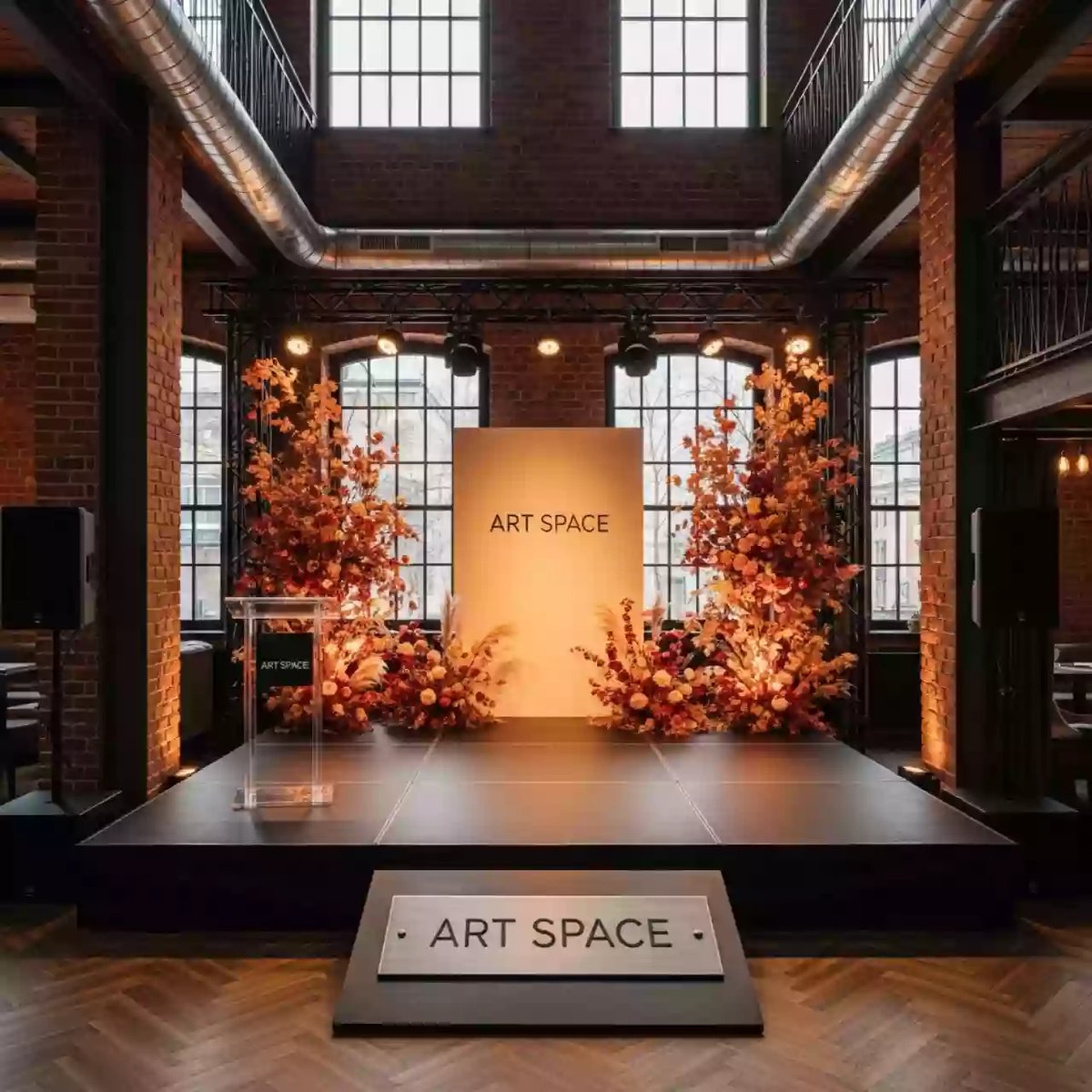 Аренда Сцены 10х12 м в ресторане «Sanremo» — ART SPACE