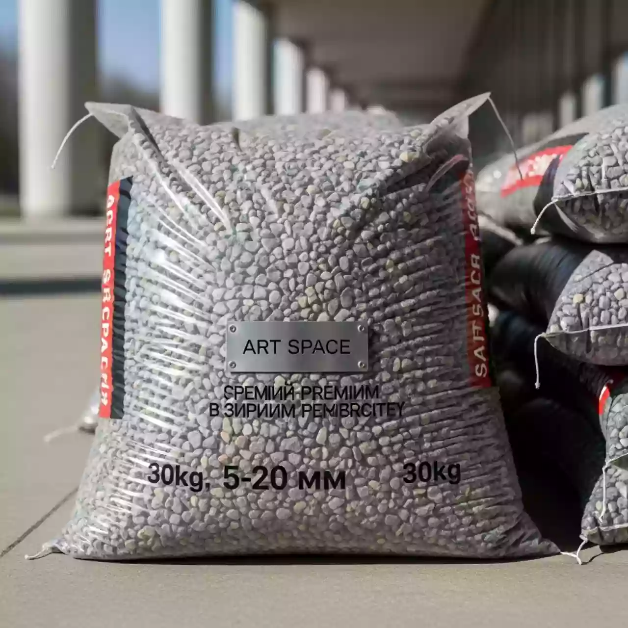 Аренда Щебень фракция 5 20 мм 30 кг в Университете «Сириус» — ART SPACE