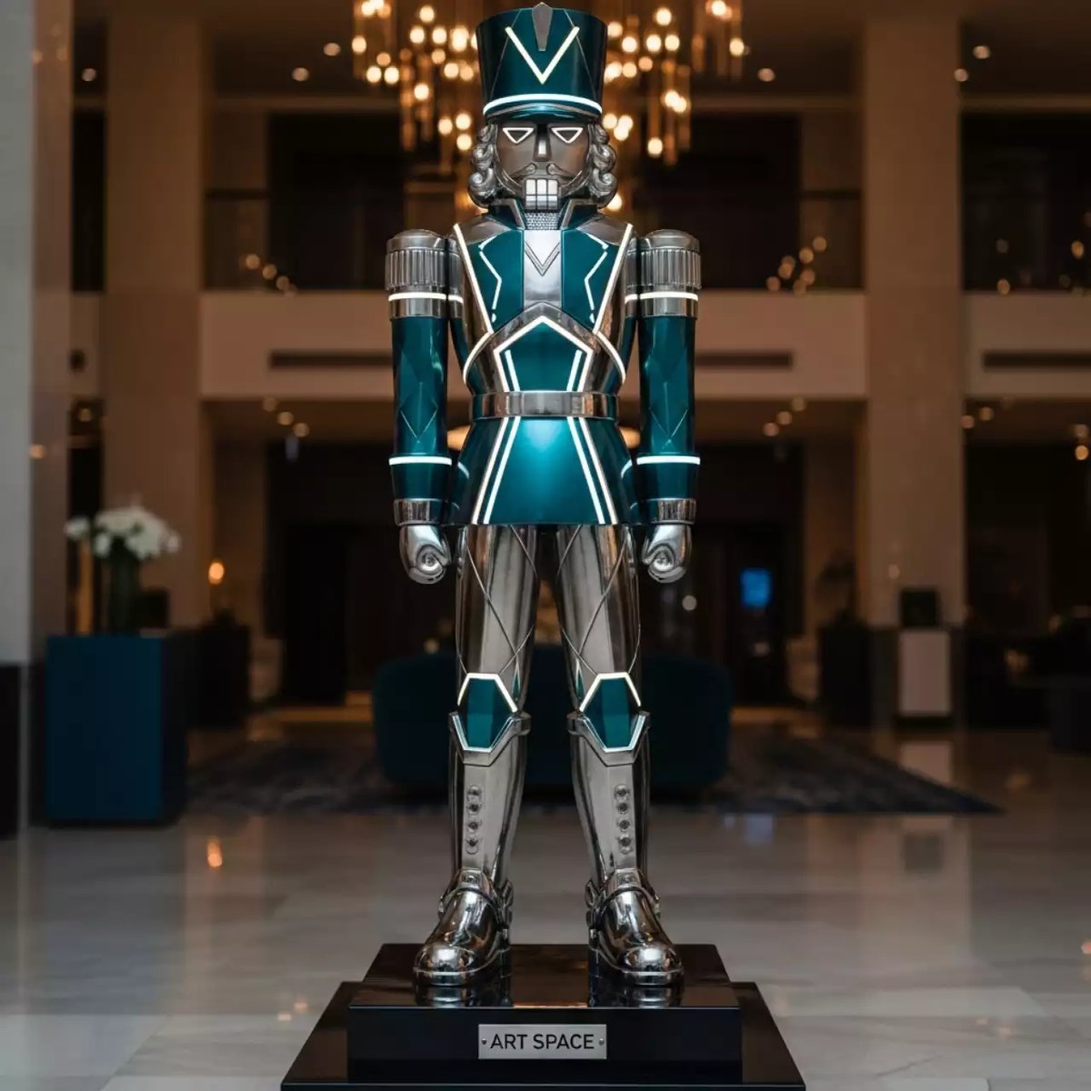 Аренда Щелкунчик солдатик объемный в Маринс Парк Отеле — ART SPACE