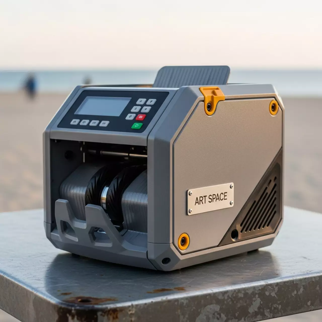 Аренда Счетчик банкнот Mertech 50 Mini с АКБ на пляже «Ривьера» — ART SPACE