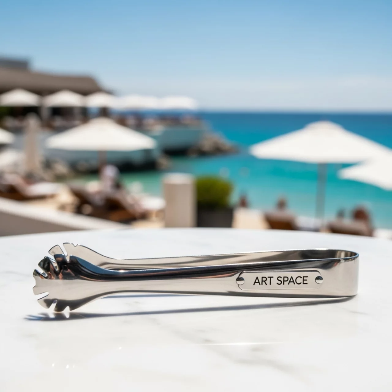 Аренда Щипцы для сахара из нержавеющей стали 11 см в пляжном клубе Del Mar — ART SPACE