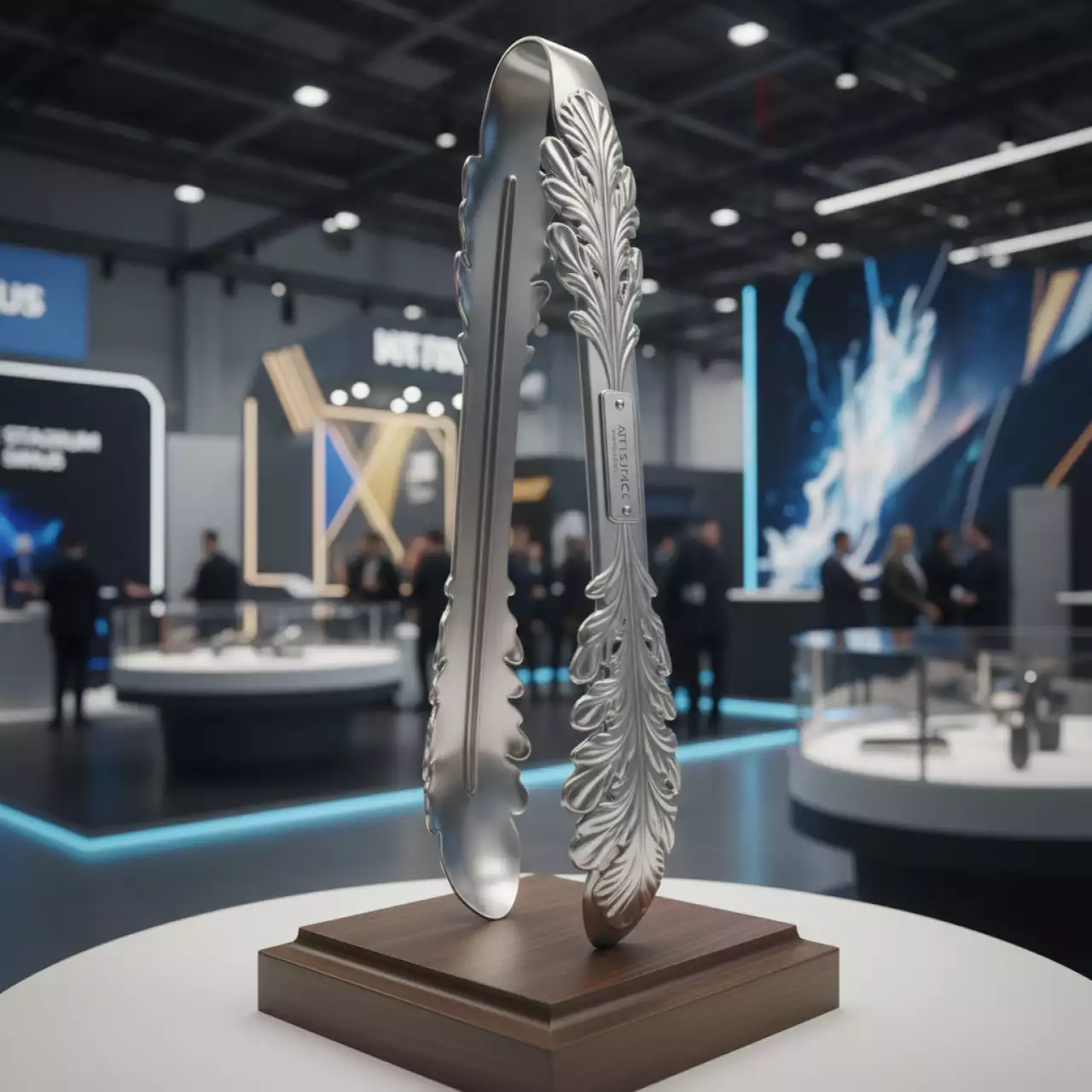 Аренда Щипцы универсальные нержавеющие 30 см дубовый лист в VK Stadium Sirius — ART SPACE