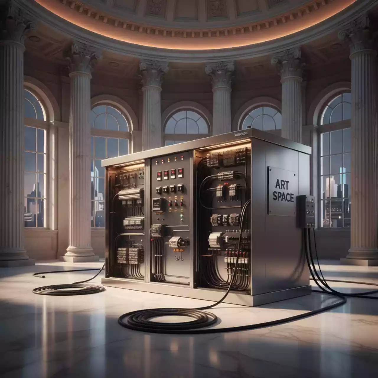 Аренда Щит распределительный защита кабелей в Alpha Sirius — ART SPACE