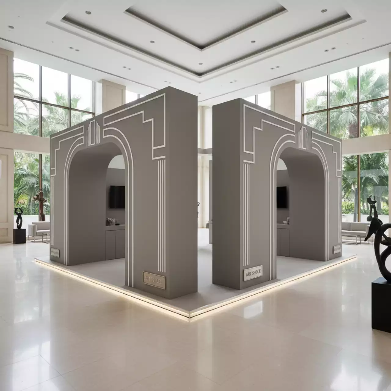 Аренда Секций для удлинения ТК две штуки 6,2х12,6 м в Radisson Collection Paradise — ART SPACE