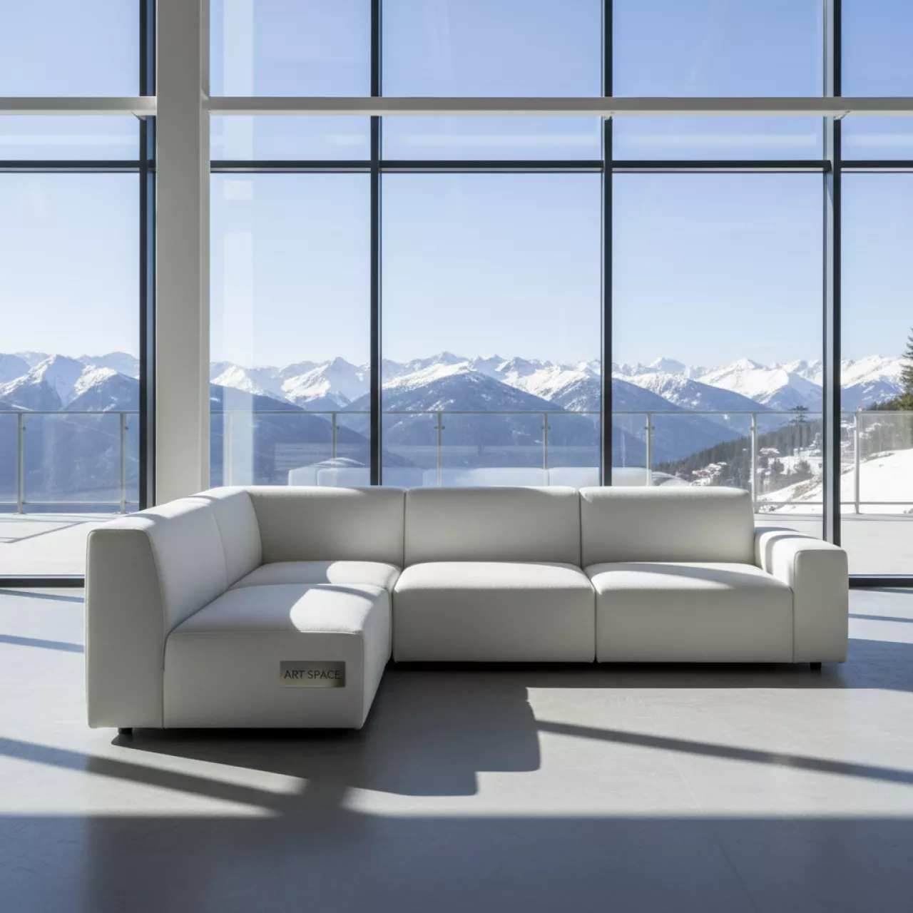 Аренда Секция модульная Rhyme White в Radisson Hotel Rosa Khutor — ART SPACE