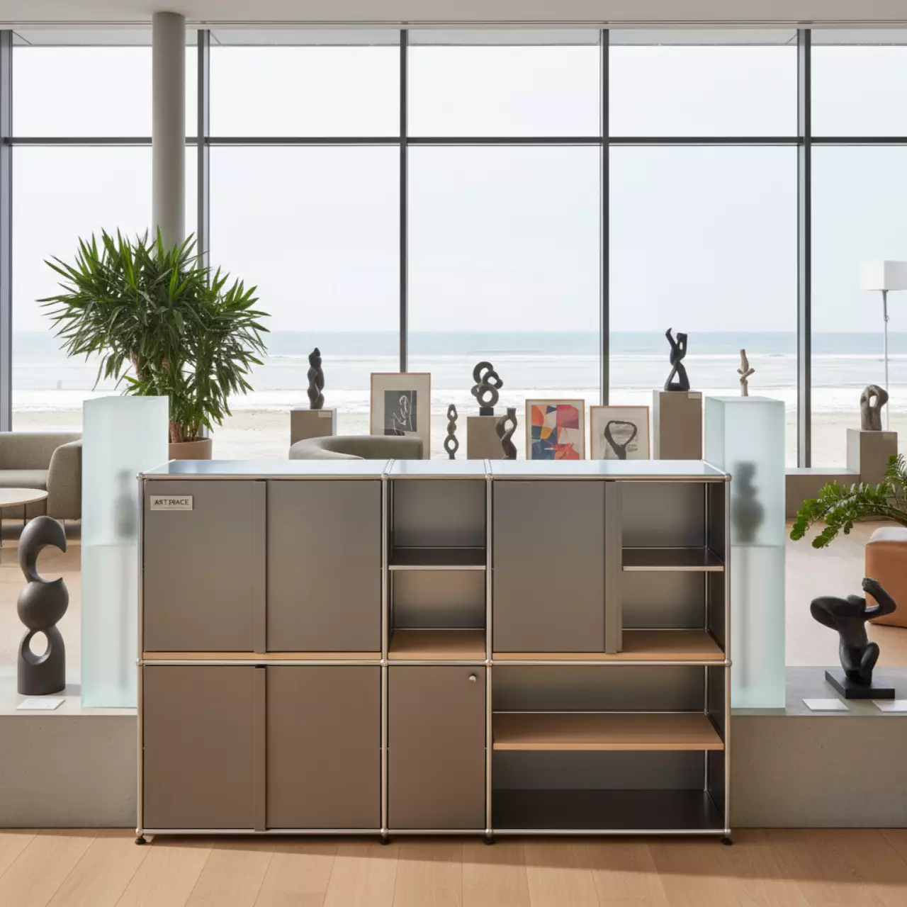 Аренда Секция приставная для металлического шкафа Практик LE LS 001 40 в пляжном комплексе VinoGrad — ART SPACE