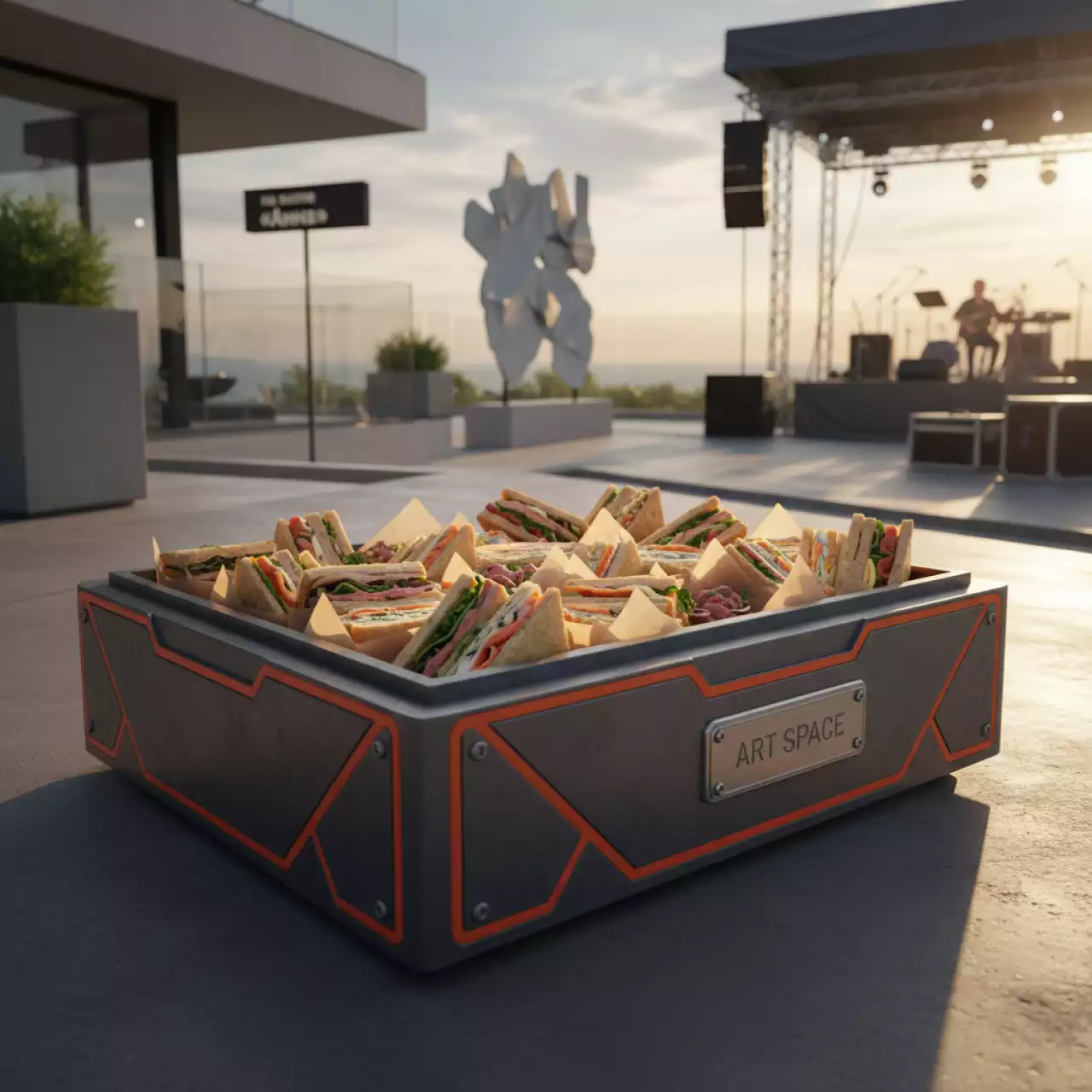 Аренда Сэндвич бокс комплект № 3 на вилле «Анна» — ART SPACE