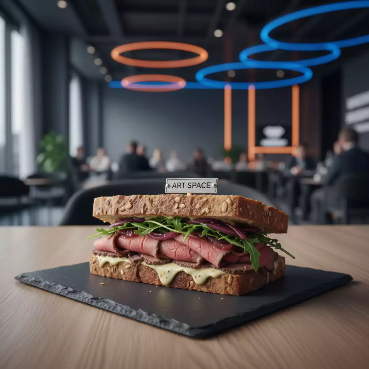 Аренда Сэндвич с говядиной в Delta Sirius — ART SPACE