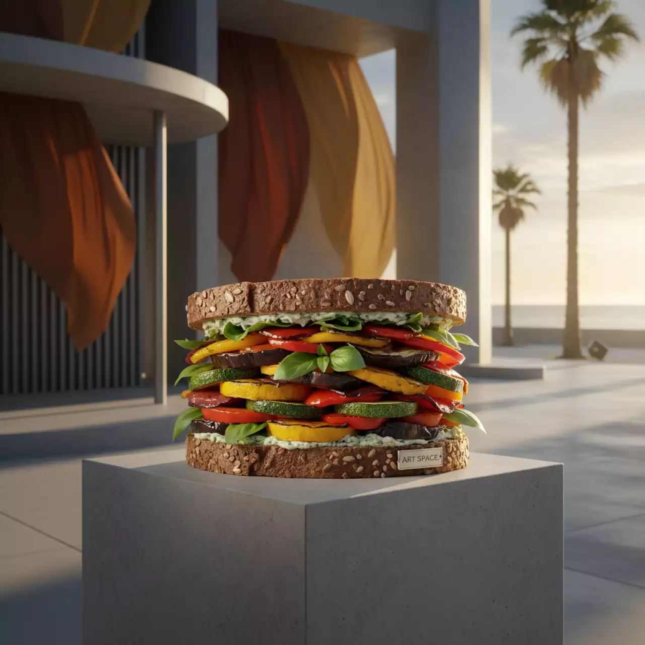 Аренда Сэндвич с овощами на Имеретинской набережной — ART SPACE