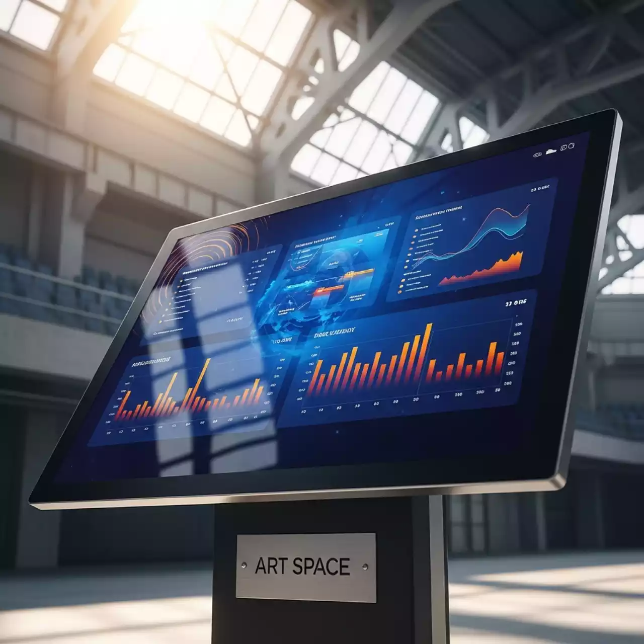 Аренда Сенсорная накладка LG KT T490 в ледовом дворце «Роза Хутор» — ART SPACE