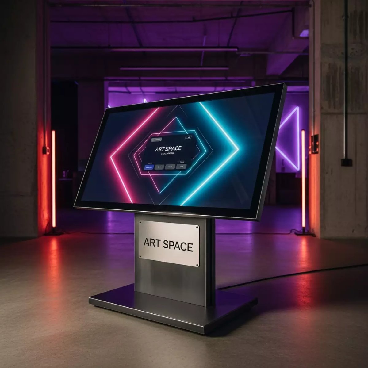 Аренда Сенсорная панель 86 дюймов в санатории «Русь» — ART SPACE