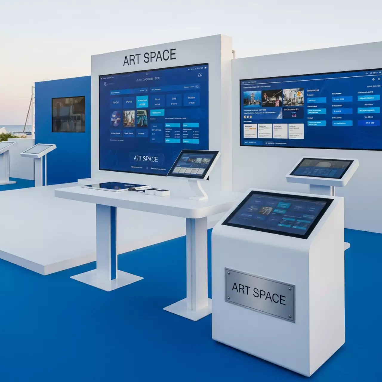 Аренда Сенсорное оборудование в пляжном комплексе VinoGrad — ART SPACE