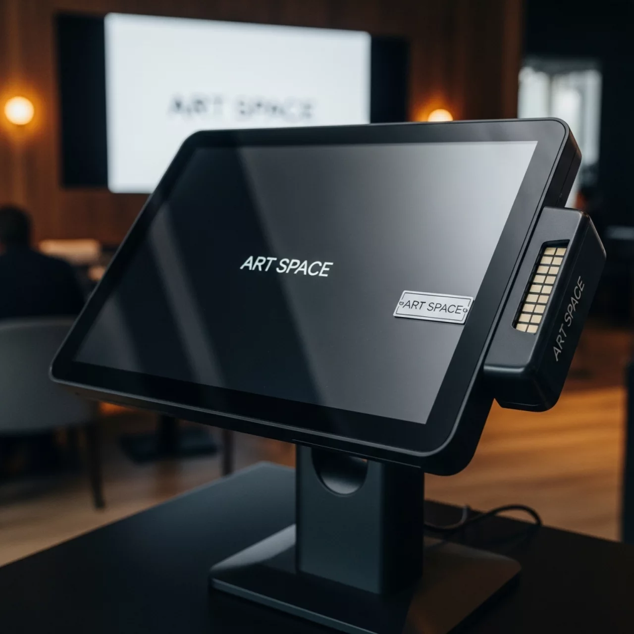 Аренда Сенсорный Монитор POS Mertech CT 17TM с ридером магнитных карт в ресторане «Высота 5642» — ART SPACE