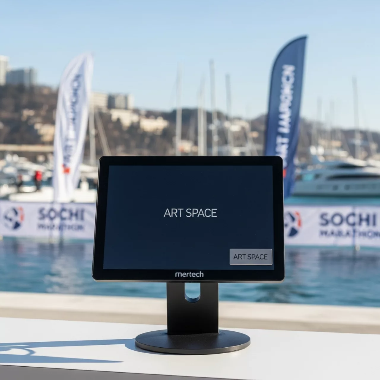 Аренда Сенсорный Монитор POS Mertech Mercury CT 15TM на парусной регате (Сочи) — ART SPACE