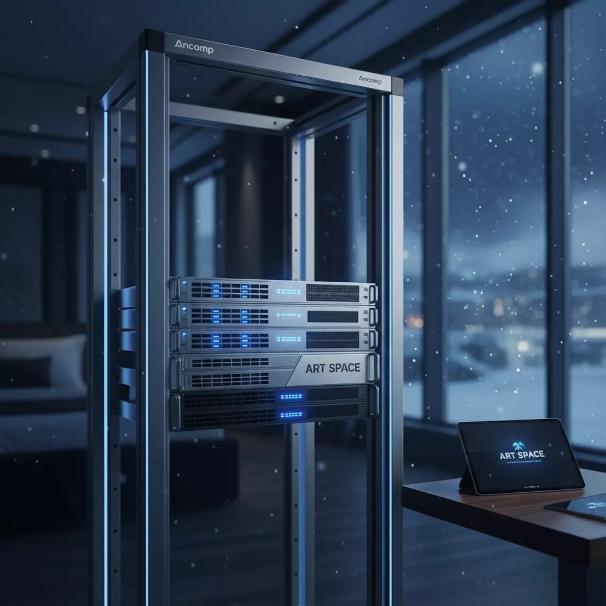 Аренда Сервер Ancomp 2U312 A1U IS 623026240 в City Park Hotel Sochi — ART SPACE