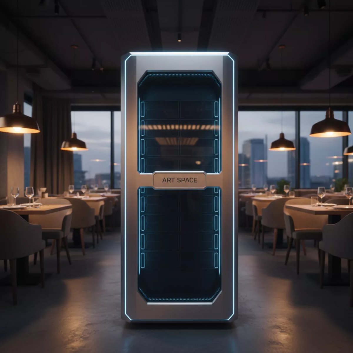 Аренда Сервер многоточечных видеоконференций AVer EMC1000 в ресторане «Сыроварня» — ART SPACE