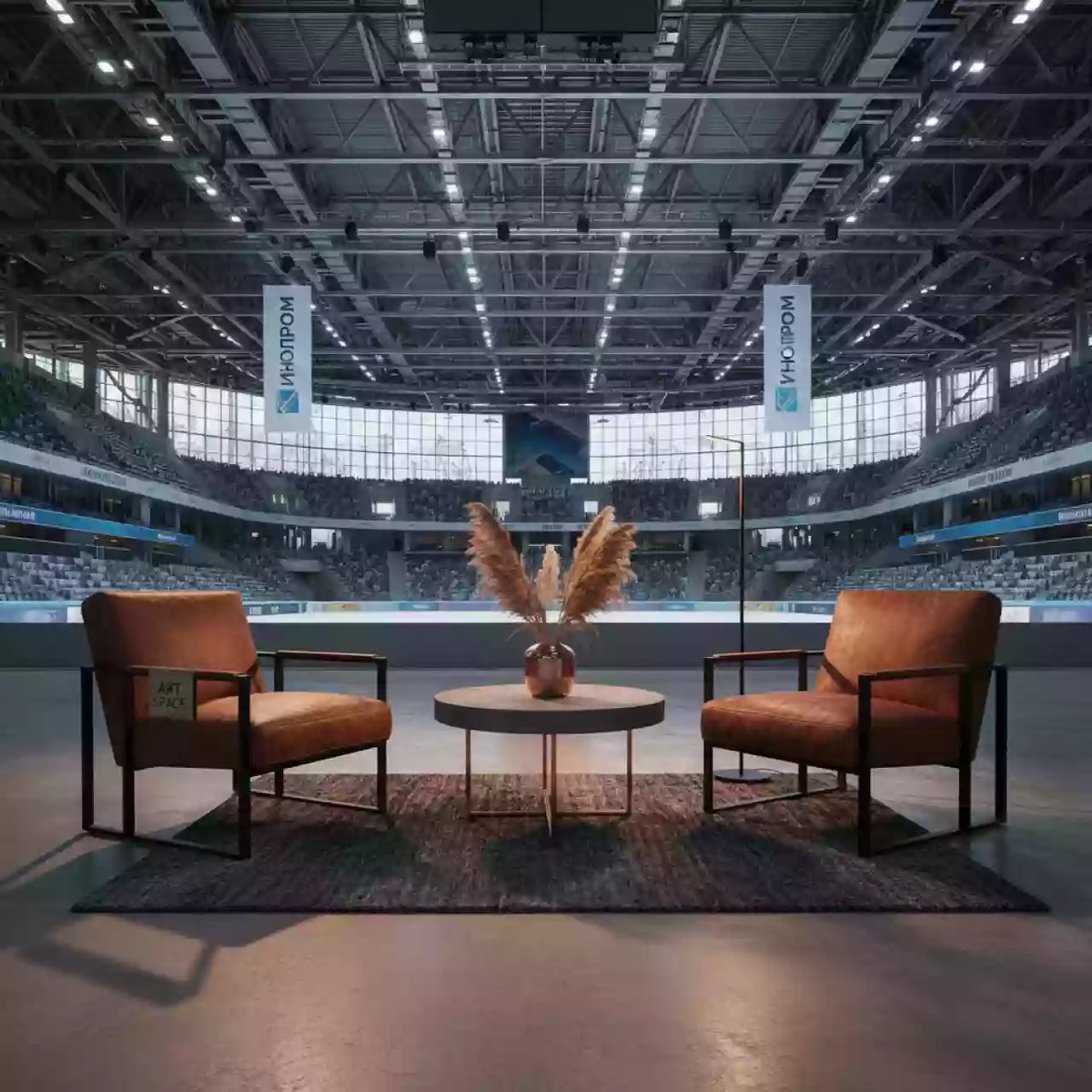 Аренда Сет История любви на 2 персоны в ледовом дворце «Большой» — ART SPACE