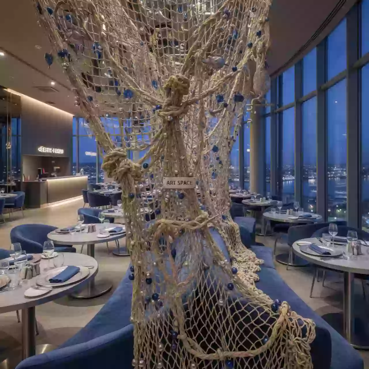 Аренда Сеть морская в ресторане «Баран-Рапан» — ART SPACE