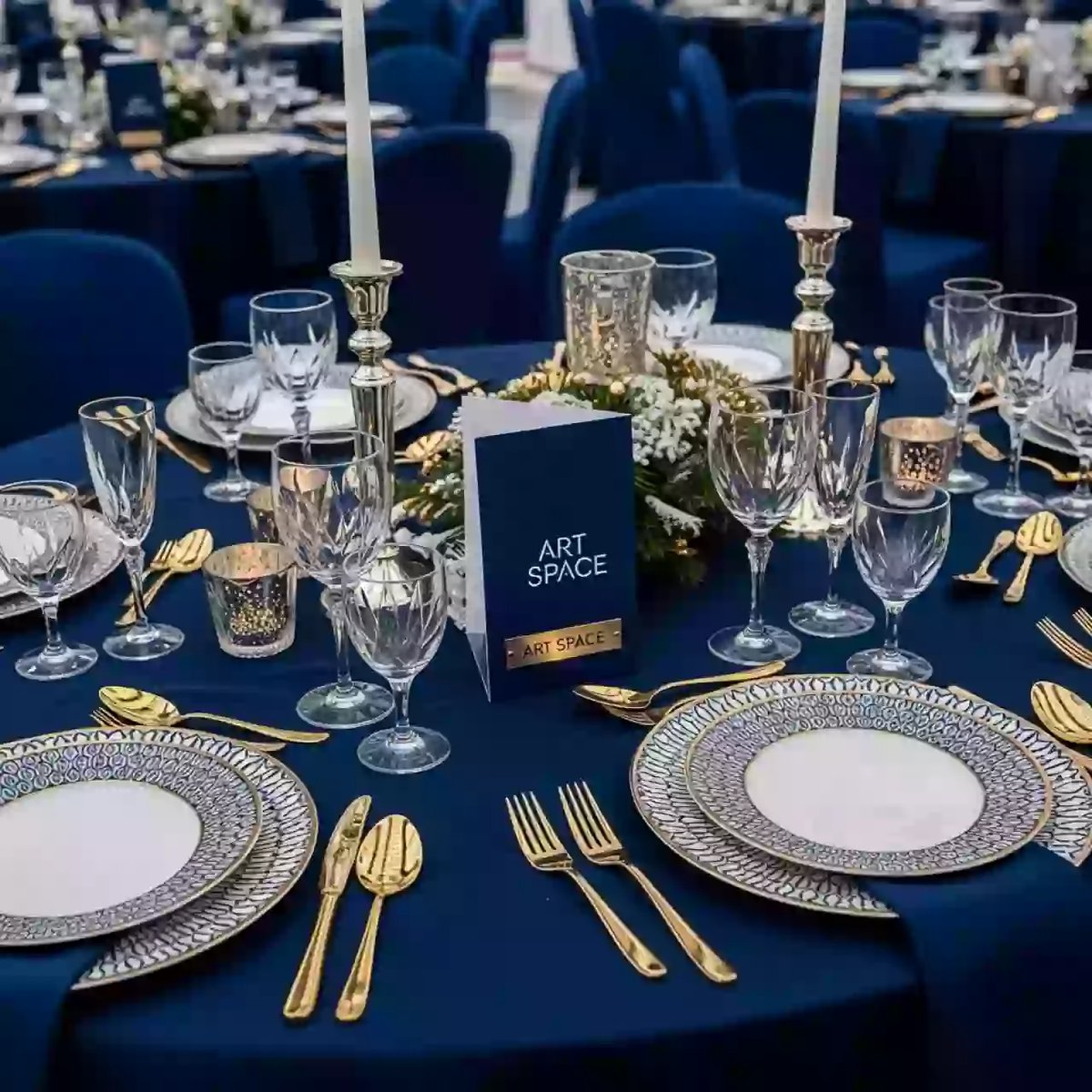 Аренда Сет Зимняя коллекция на 6 персон в Керлинговом центре «Ледяной куб» — ART SPACE