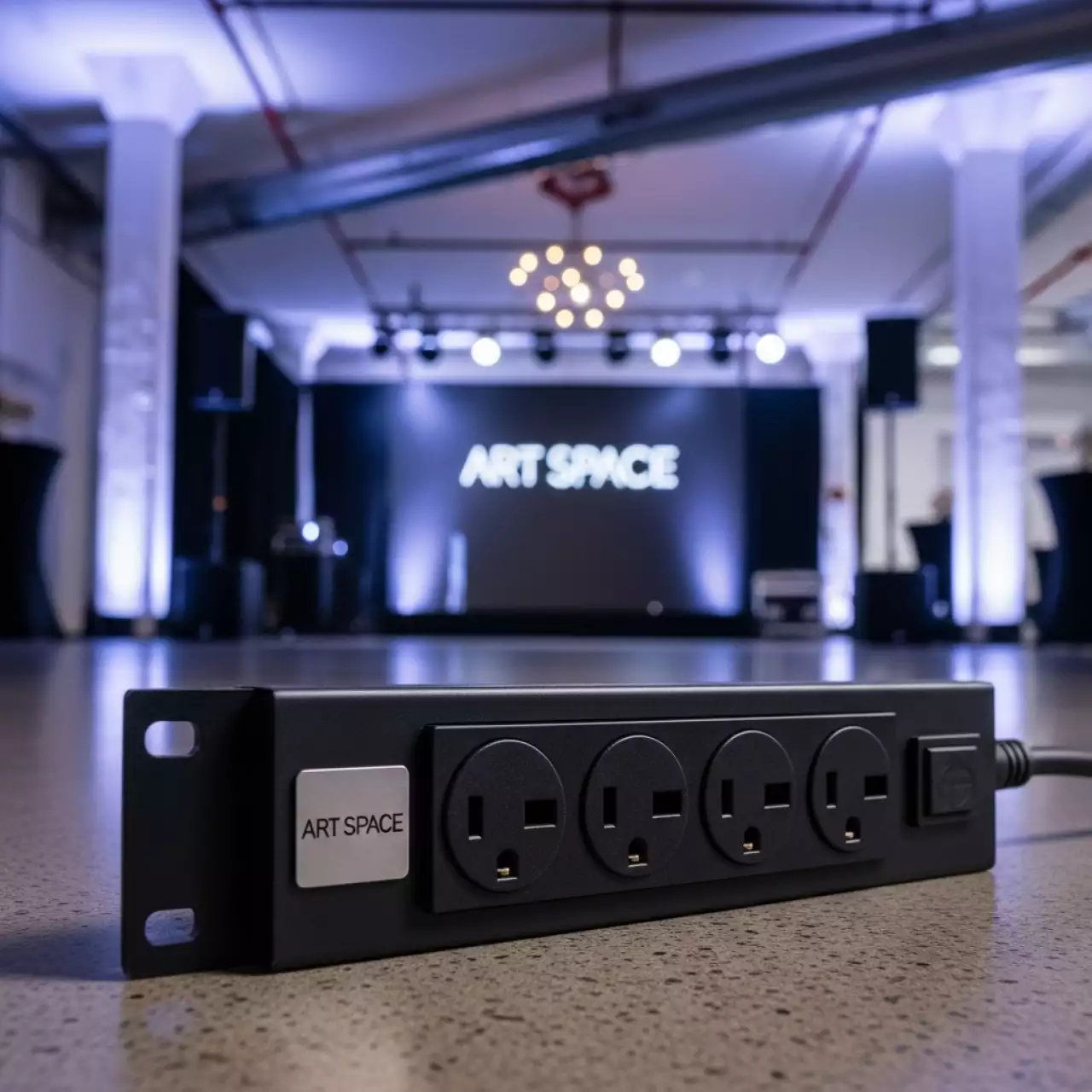 Аренда Фильтр сетевой Power Cube 10 м 5 розеток чёрный в санатории «Заполярье» — ART SPACE