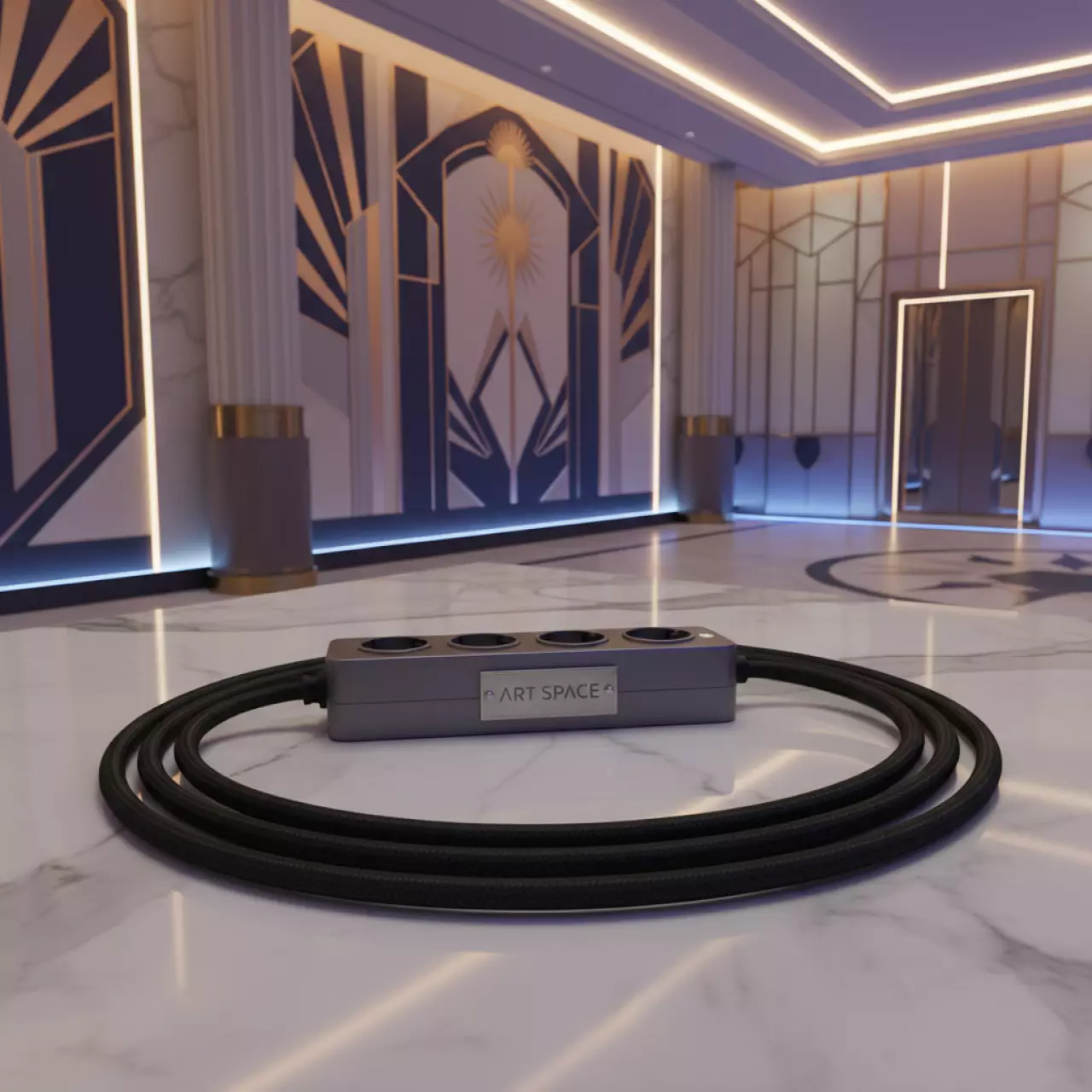 Аренда Сетевой фильтр ZIS Company PILOT m MAX 10 м 4 розетки графит в Alpha Sirius — ART SPACE