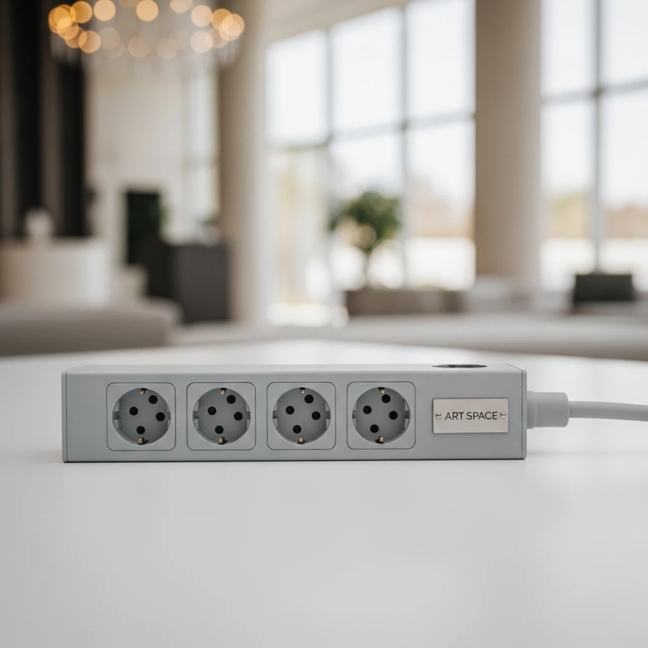 Аренда Сетевой фильтр ZIS Company PILOT mini 7 м 4 розетки светло серый в Rodina Grand Hotel & SPA — ART SPACE