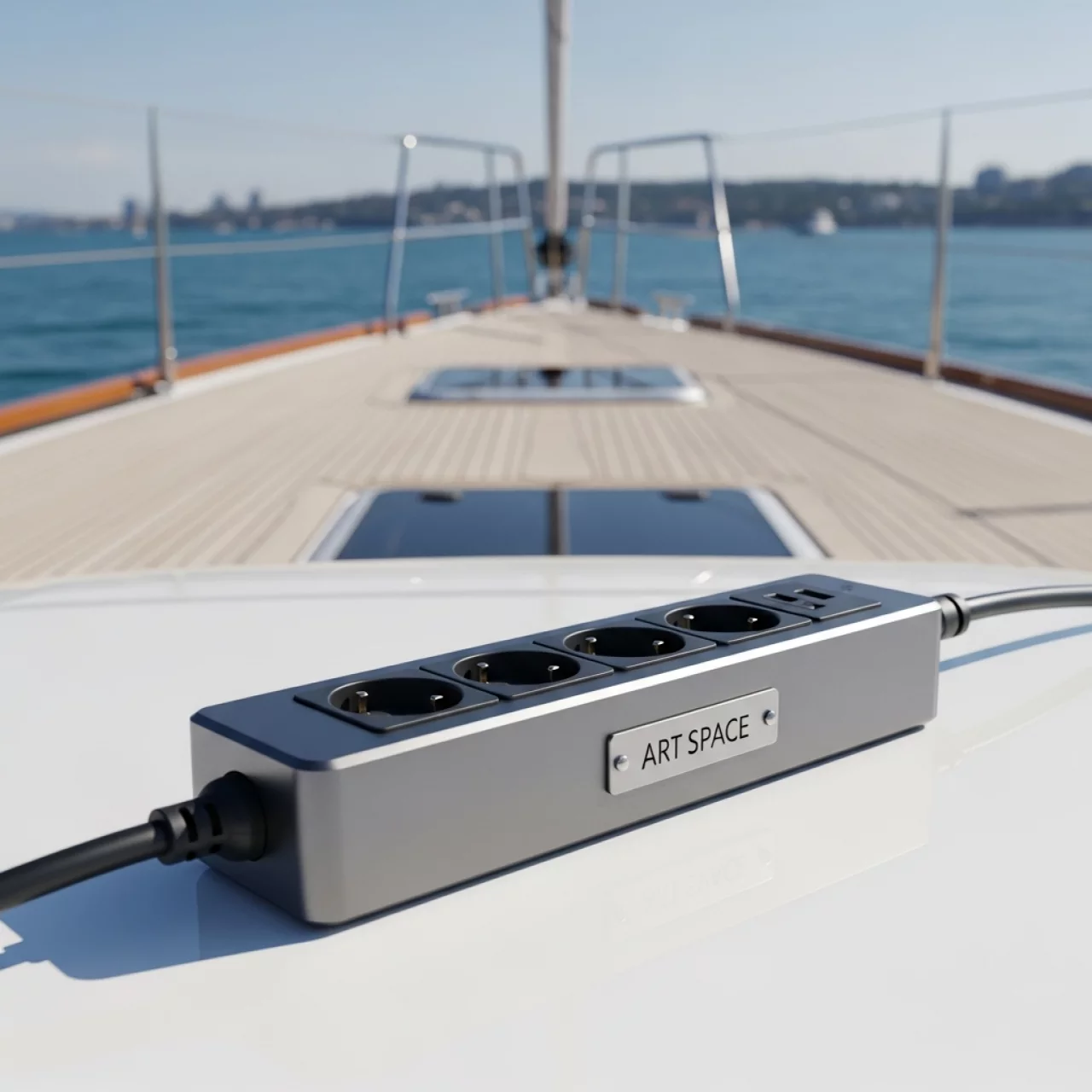 Аренда Сетевой фильтр ZIS Company PILOT S MAX 7 м 5 1 розетки графит на парусной регате (Сочи) — ART SPACE