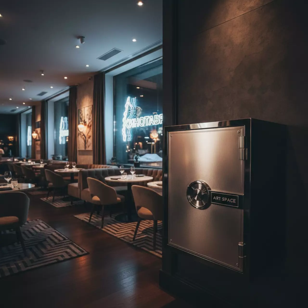 Аренда Сейф автомобильный CarSafe AC 4 в ресторане «Sanremo» — ART SPACE