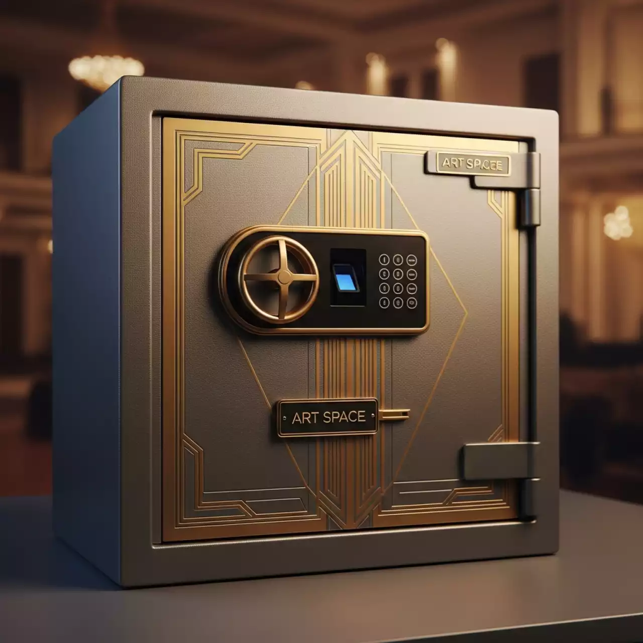 Аренда Сейф огневзломостойкий Stealth CS45 BEL с замком по отпечатку пальца в конгресс-холле отеля Жемчужина — ART SPACE