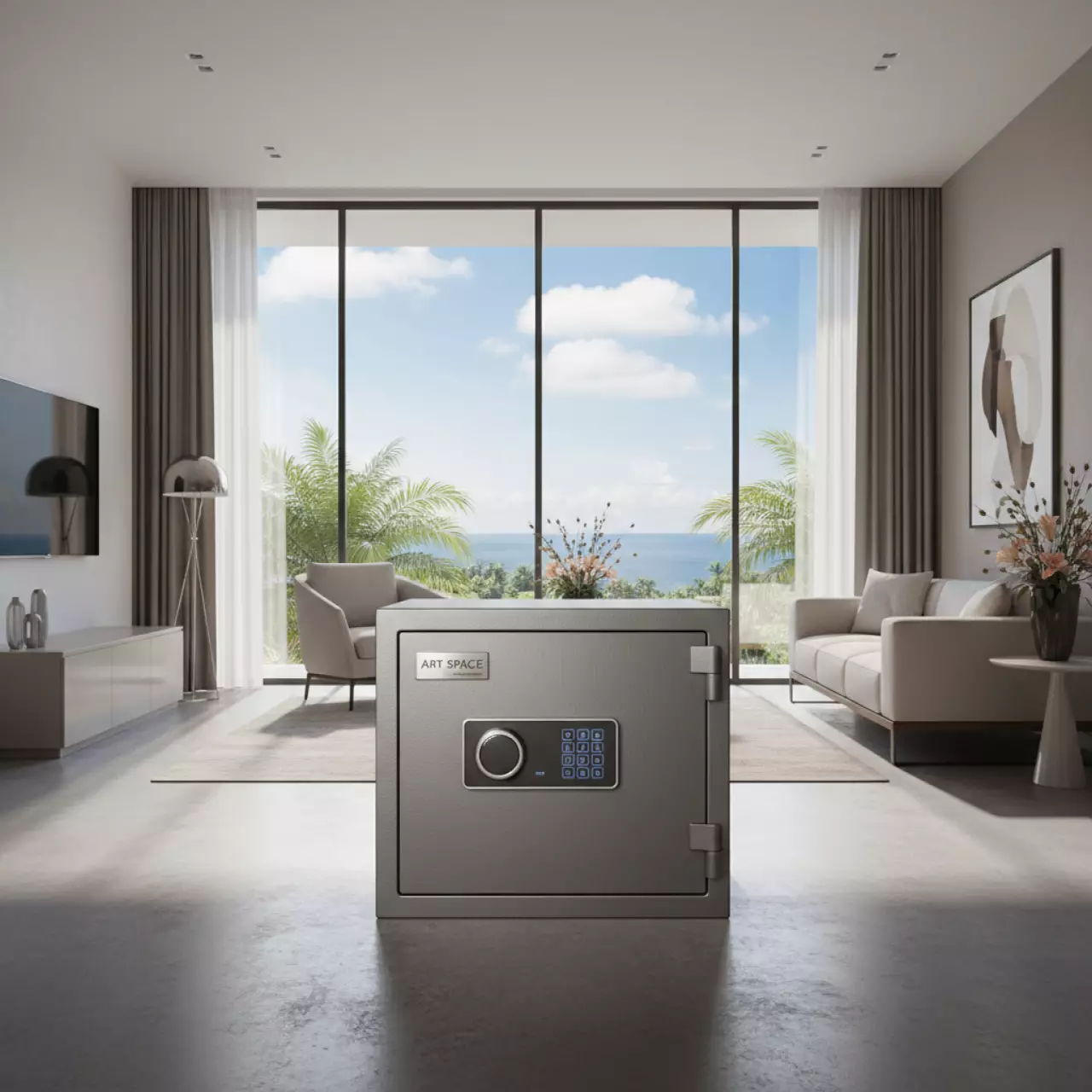 Аренда Сейф огневзломостойкий Valberg Гранит 46 в Courtyard by Marriott Sochi — ART SPACE