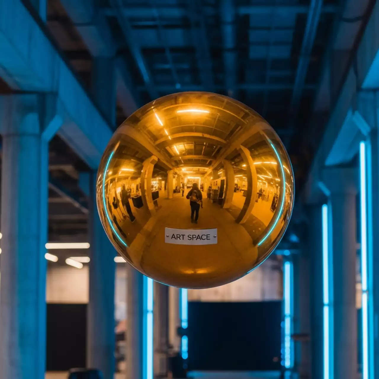 Аренда Сфера фольгированная 52 см золото в Mercure Сочи Центр — ART SPACE