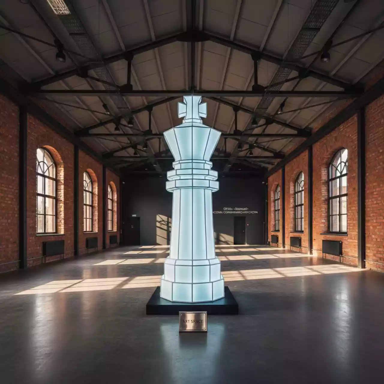 Аренда Шахматная фигура LED в отеле «Звездный» — ART SPACE