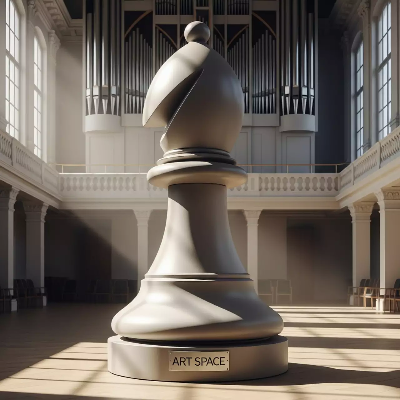 Аренда Шахматная фигура слон в Зале органной и камерной музыки — ART SPACE