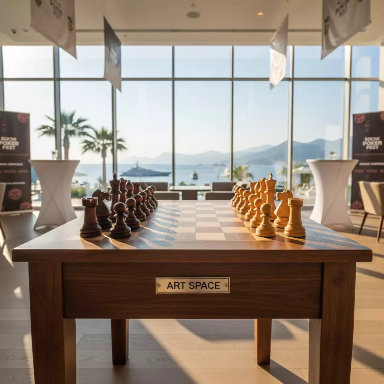 Аренда Шахматный столик шахматы СССР в Imeretinskiy Hotel — ART SPACE