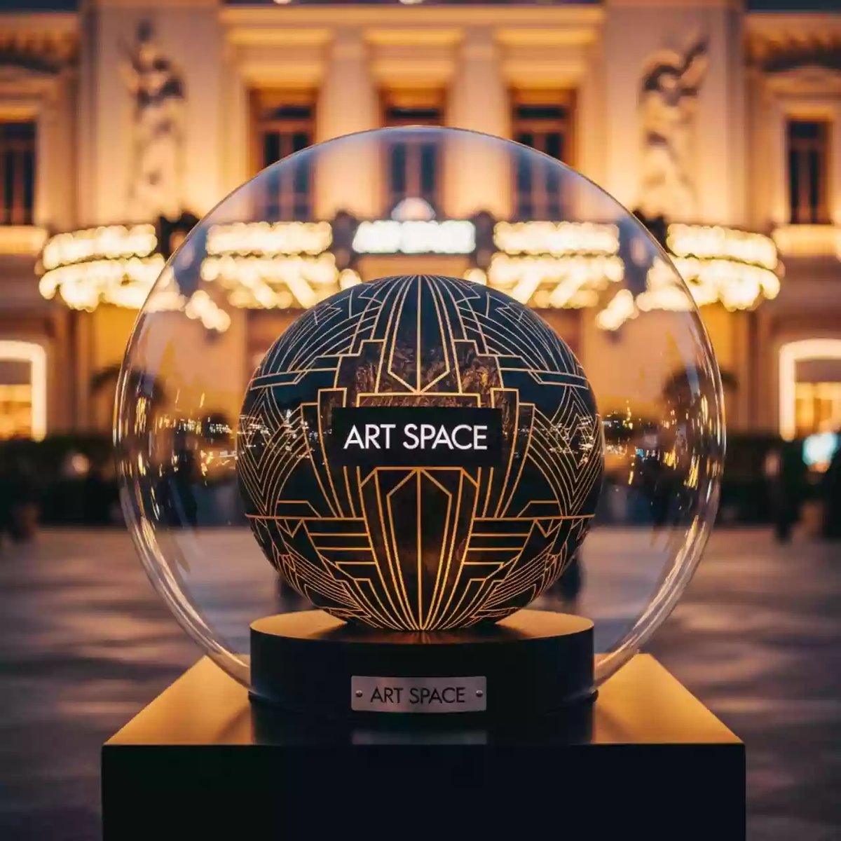 Аренда Шар баблс 45 см прозрачный в казино «Сочи» — ART SPACE