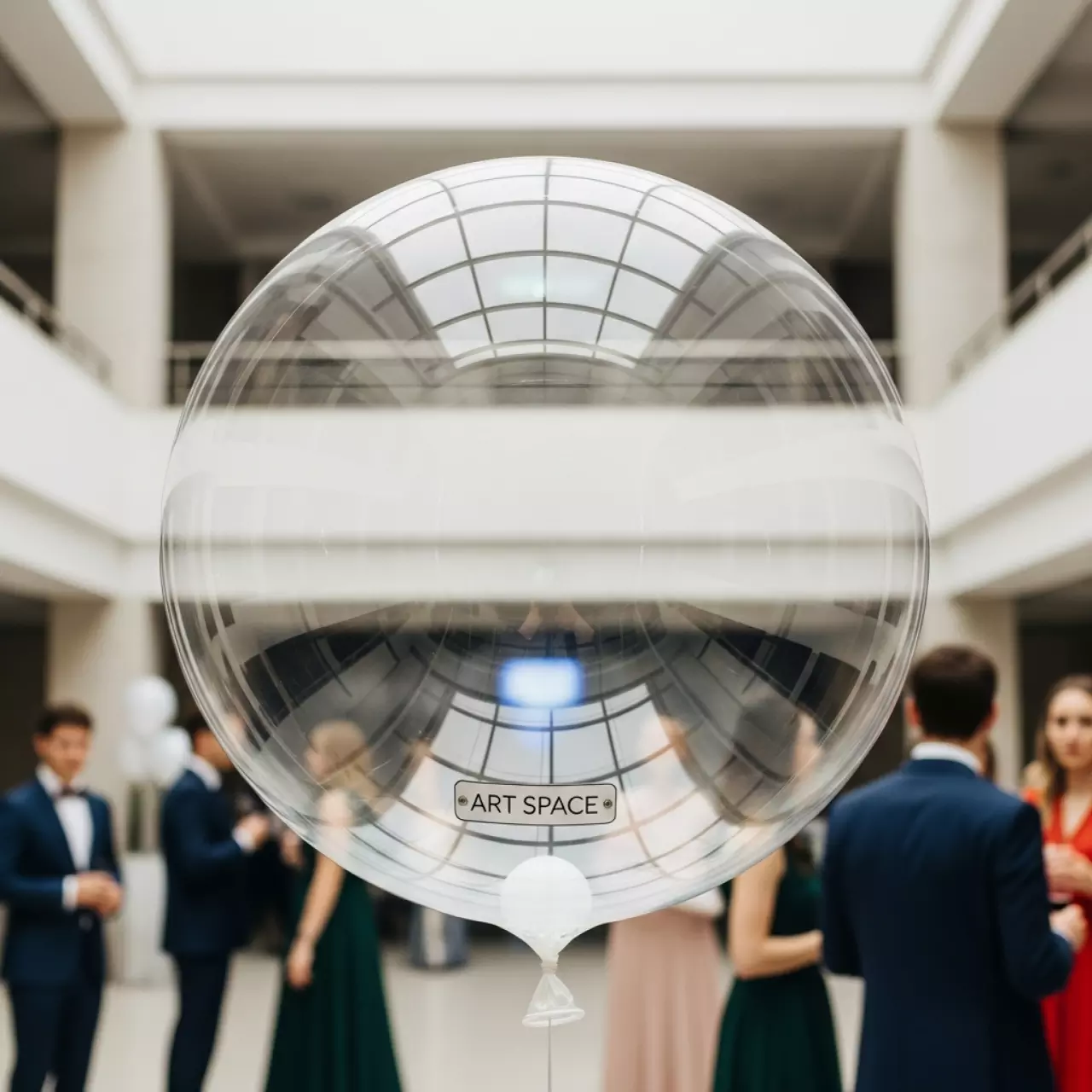 Аренда Шар баблс 80 см прозрачный в санатории «Заполярье» — ART SPACE