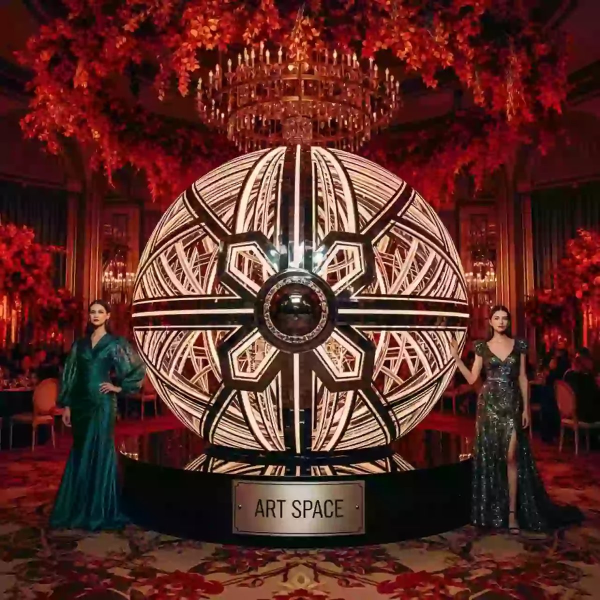 Аренда Шар чудо новогодний в банкетном зале «Дельфин» — ART SPACE