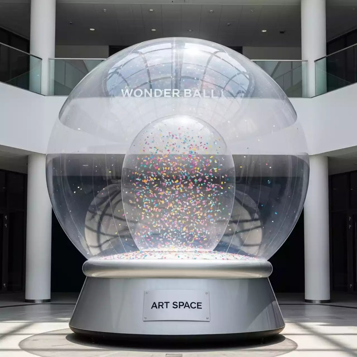 Аренда Шар чудо в МФК «Горный» — ART SPACE