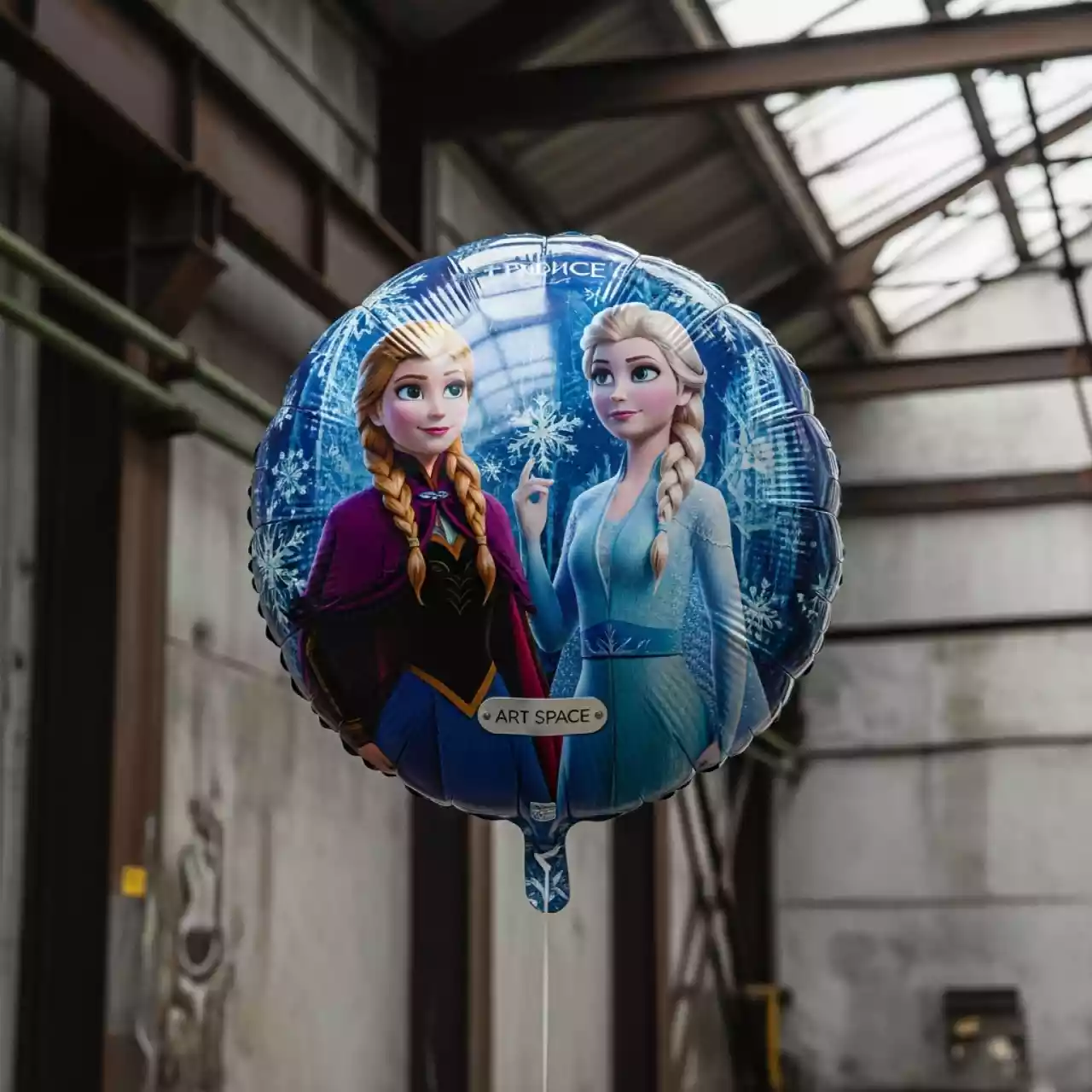 Аренда Шар фольгированный круглый "Холодное сердце" в санатории «Русь» — ART SPACE