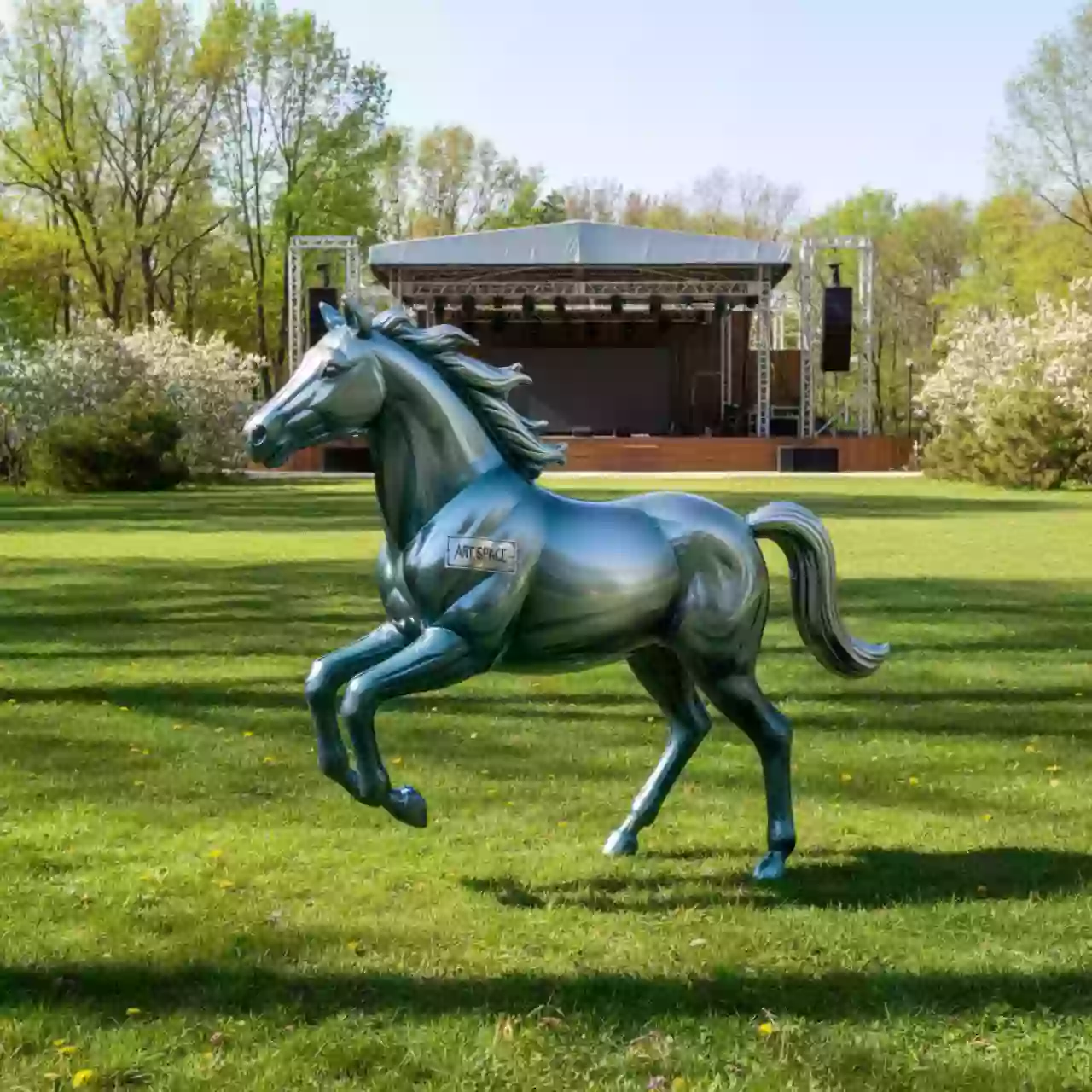 Аренда Шар фольгированный «Лошадка» в санатории «Октябрьский» — ART SPACE