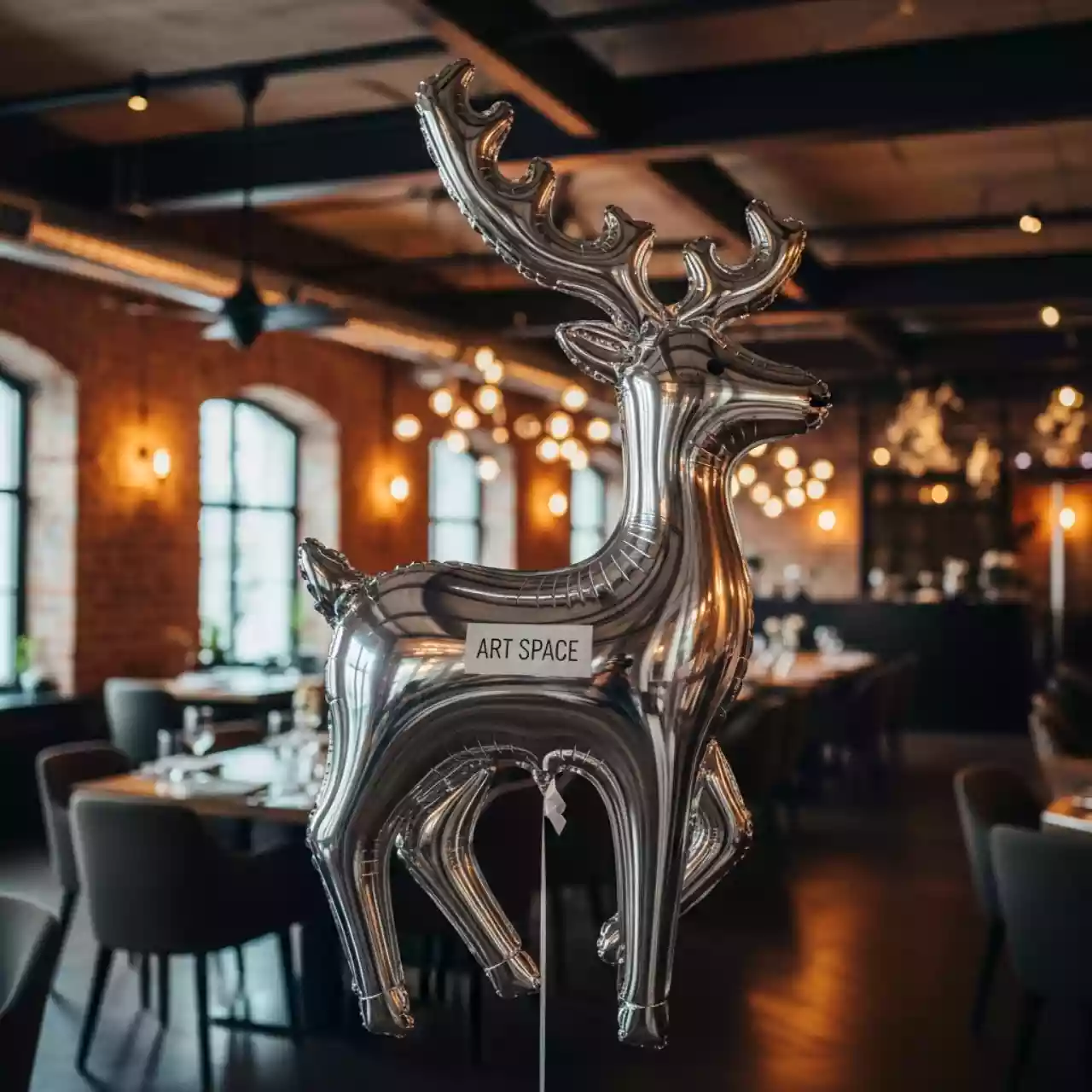 Аренда Шар фольгированный "Олень" в ресторане «La Terrazza» — ART SPACE