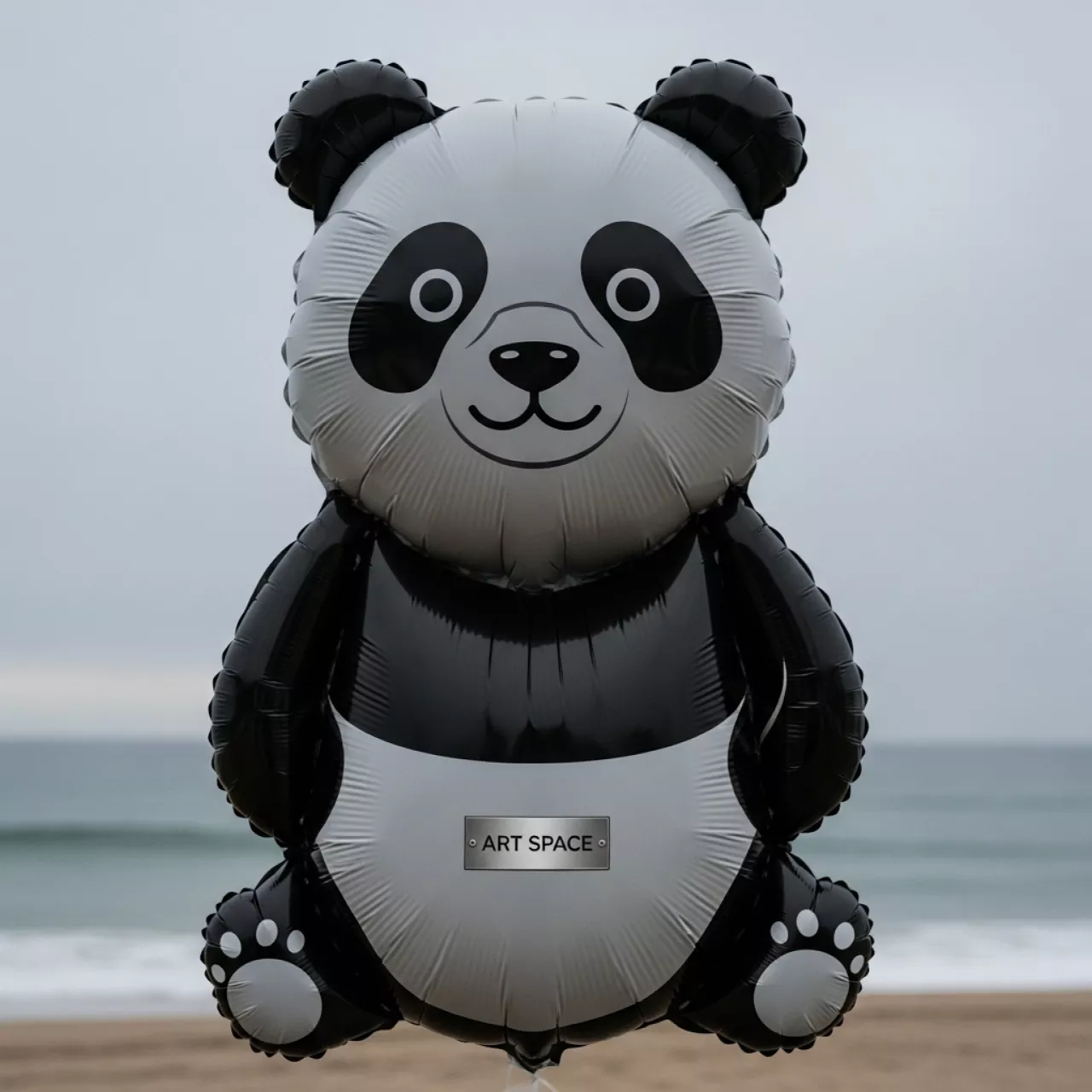 Аренда Шар фольгированный Панда на пляже «Маяк» — ART SPACE