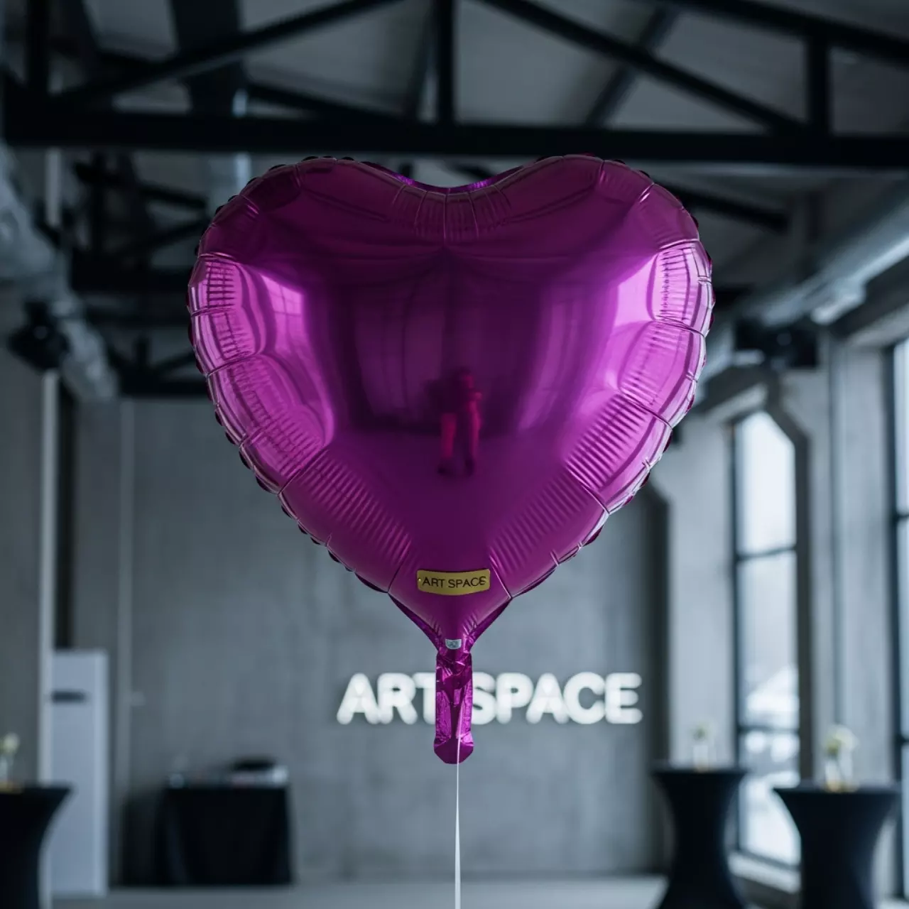 Аренда Шар фольгированный "Сердце с любовью" в пляжном комплексе VinoGrad — ART SPACE